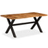 Rustika Rowe -  Dining Table Solid Acacia and Mango Wood 180x90x76 cm